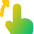 Finger Gesture Swipe Up Icon from Core Gradient Set