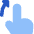 Finger Gesture Swipe Up Icon from Core Flat Set