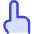 Finger Point Up Icon from Core Duo Set | Free Download as SVG Vector and Transparent PNG | Streamline icons