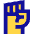 Fist Icon from Sharp Pop Set