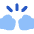 Fist Bump Icon from Core Flat Set