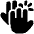 High Five Icon from Plump Solid Set