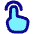 One Finger Tap Icon from Plump Pop Set