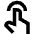 One Finger Tap Icon from Sharp Remix Set
