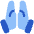 Praying Hand Icon from Plump Flat Set