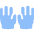 Raised Hands Icon from Flex Flat Set