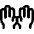 Raised Hands Icon from Core Line Set