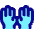 Raised Hands Icon from Core Pop Set