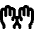 Raised Hands Icon from Core Remix Set