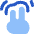 Two Finger Double Tap Icon from Flex Flat Set