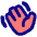 Waving Hand Icon from Plump Pop Set