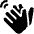 Clap Icon from Ultimate Bold Set