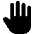 Hand Stop icon - Free transparent PNG, SVG. No sign up needed.