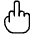 Middle Finger Icon from Ultimate Light Set