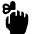 Reminder Hand Sign Icon from Ultimate Bold Set