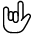 Sign Language Love 1 Icon from Ultimate Light Set | Free Download as SVG Vector and Transparent PNG | Streamline icons