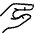 Tiny Hand Sign Icon from Ultimate Light Set