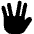 Vulcan Salute 2 Icon from Ultimate Bold Set