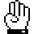 Hand Four icon - Free transparent PNG, SVG. No sign up needed.