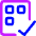 App Ipad Badge Checkmark Icon from Core Neon Set