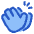 Clapping icon - Free transparent PNG, SVG. No sign up needed.