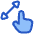 Finger Gesture Pinch Icon from Plump Duo Set
