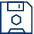 Floppy Disk 1 Icon from Cyber Line Set