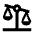 Balance Right Icon from Sharp Line - Material Pro Set