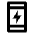 Charging Station Icon from Outlined Line - Material Pro Set