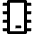 Computer Chip 1 Icon from Nova Line Set