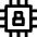 Computer Chip 8 Cores Icon from Nova Line Set
