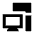 Computer Desktop Fill Icon from Sharp Fill - Material Pro Set