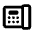 Deskphone Icon from Rounded Line - Material Pro Set