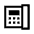 Deskphone Icon from Sharp Line - Material Symbols Set