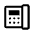 Deskphone Icon from Outlined Line - Material Symbols Set