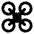 Drone Alt Icon from Rounded Line - Material Pro Set