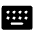 Keyboard Alt Fill Icon from Rounded Fill - Material Symbols Set