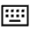 Keyboard Alt Icon from Sharp Line - Material Symbols Set