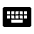 Keyboard Fill Icon from Outlined Fill - Material Pro Free Set