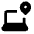 Laptop Track Fill Icon from Rounded Fill - Material Pro Set