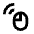 Left Click Mouse Icon from Sharp Line - Material Pro Set