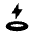 Lightning Stand Fill Icon from Outlined Fill - Material Pro Set