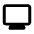 Monitor Icon from Rounded Line - Material Pro Set