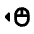 Mouse Left Icon from Rounded Line - Material Pro Set