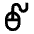 Mouse Wired Icon from Sharp Line - Material Pro Set
