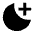 Night Sight Max Fill Icon from Sharp Fill - Material Pro Set
