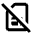 No Sim Icon from Rounded Line - Material Pro Set