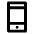 Phone Iphone Icon from Outlined Line - Material Pro Set