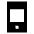 Phone Iphone Fill Icon from Sharp Fill - Material Pro Set