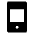 Phone Iphone Fill Icon from Outlined Fill - Material Pro Set